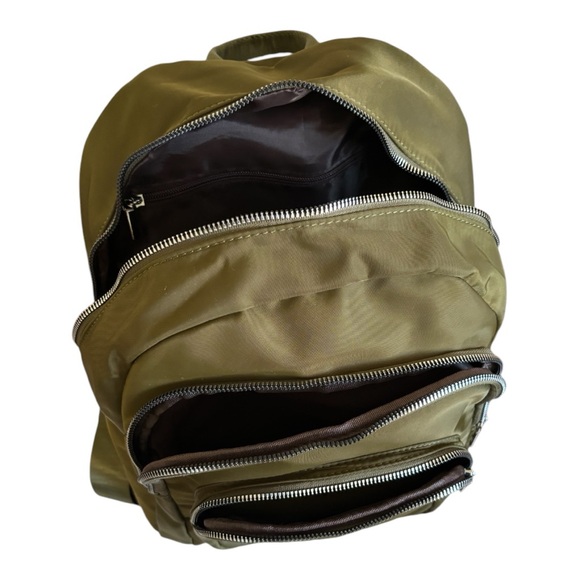 BMVMB Green Lightweight Wear and Water-Resistance Women's Backpack/Purse - Picture 8 of 11